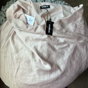 Express pink skirt